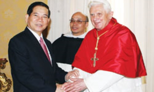 VN sẵn sàng thúc đẩy quan hệ với tòa thánh Vatican